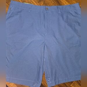 32 Degrees Cool Men's 38 Navy Flat Front Shorts. New